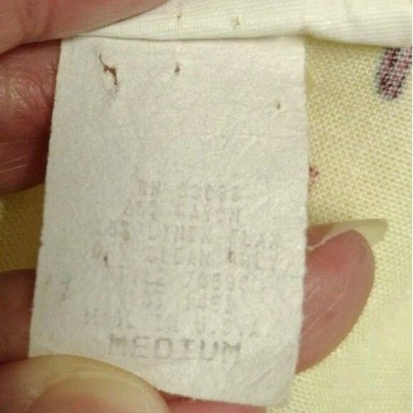 Vintage Connie Choi Mini Dress Size M Yellow Animals Sleeveless Tie - Picture 13 of 13